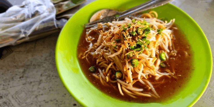 Mie Lendir Khas Kepulauan Riau, Kuliner Unik dengan Kuah Kacang yang Menggoda Selera
